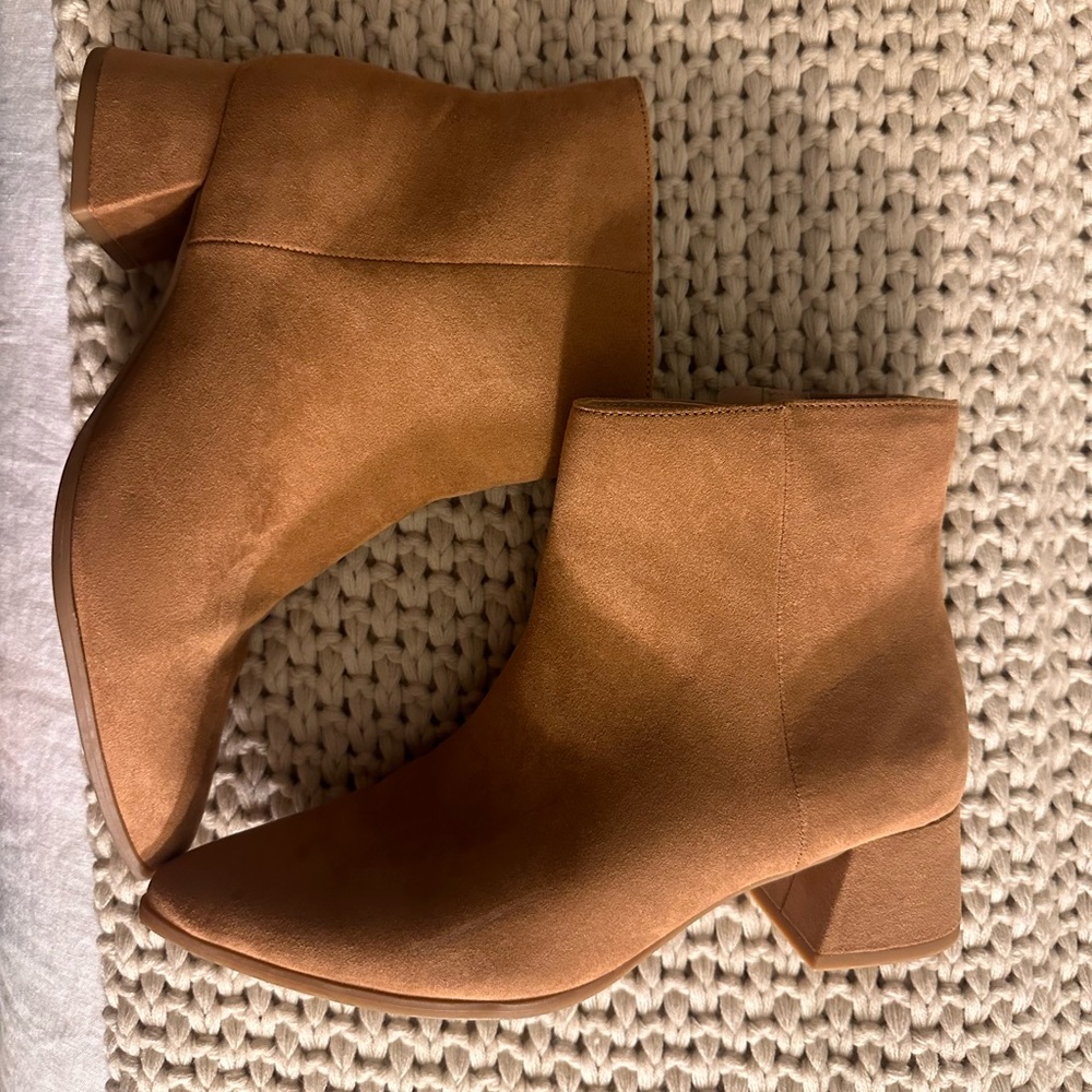 A New Day suede booties